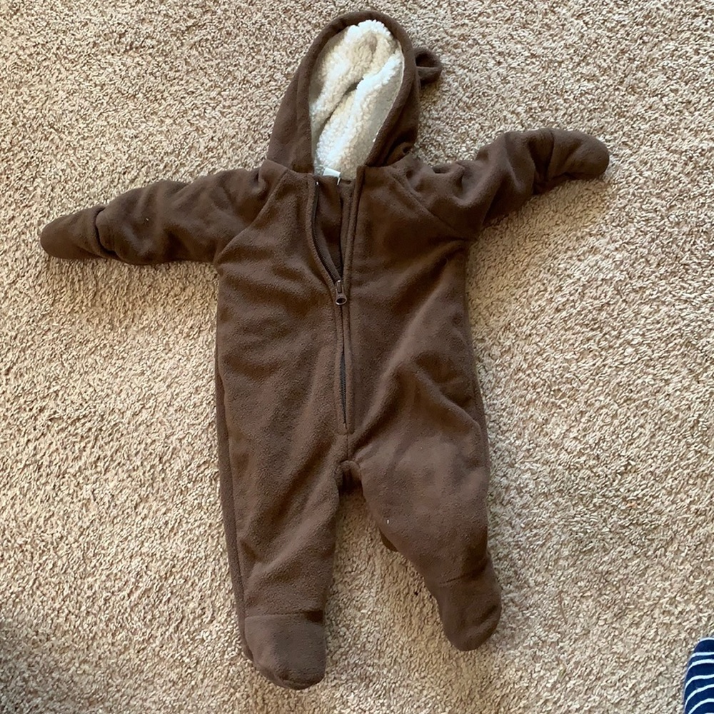 0-3 month one piece jacket
